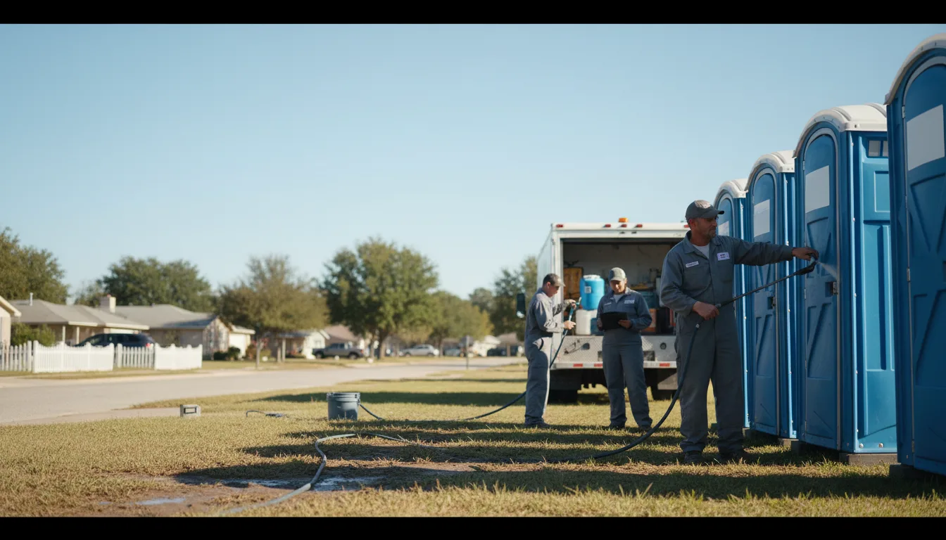 Long-Term Portable Toilet Rental in Oark, AR near me